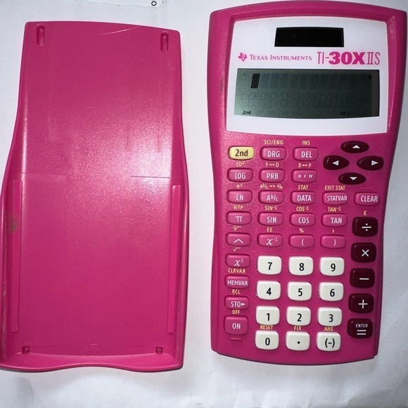 Texas Instruments TI-30X IIS 2-Line Scientific Calculator Pink - Picture 1 of 6